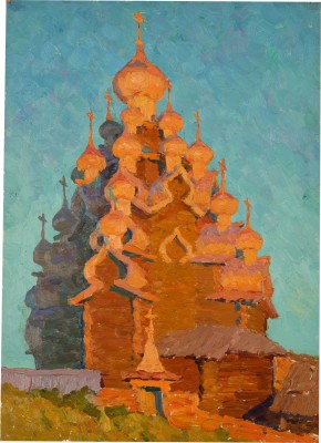 Рыбченкова Лора Борисовна.  Кижи (Церковь Преображения Господня)
